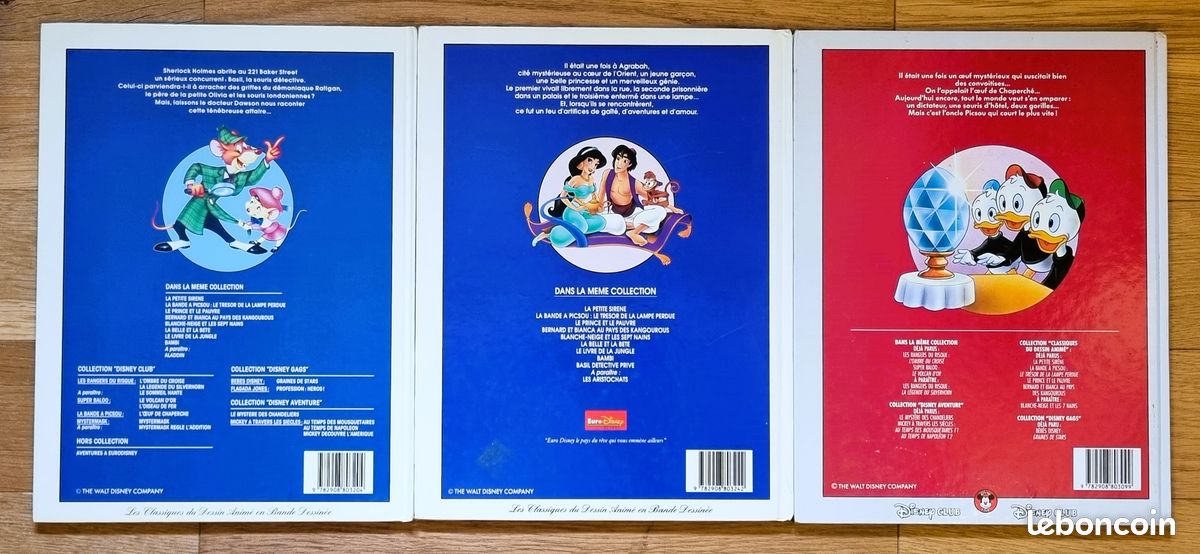 Les classiques de Walt Disney en bandes dessinées / Lot de 3 EO (image 3)