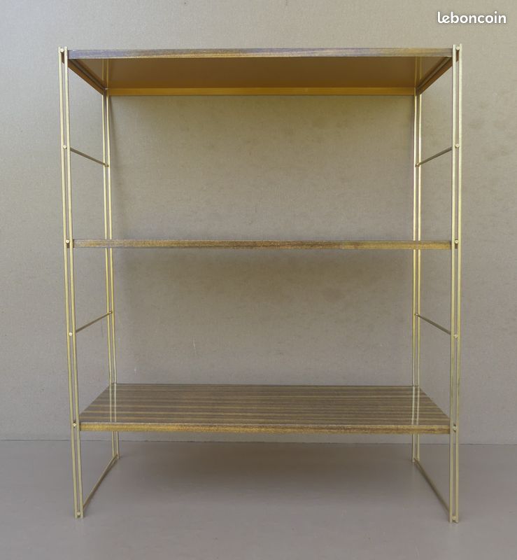 Étagère TOMADO STRING vintage métal doré modulable déco cuisine rangement #1 (image 2)