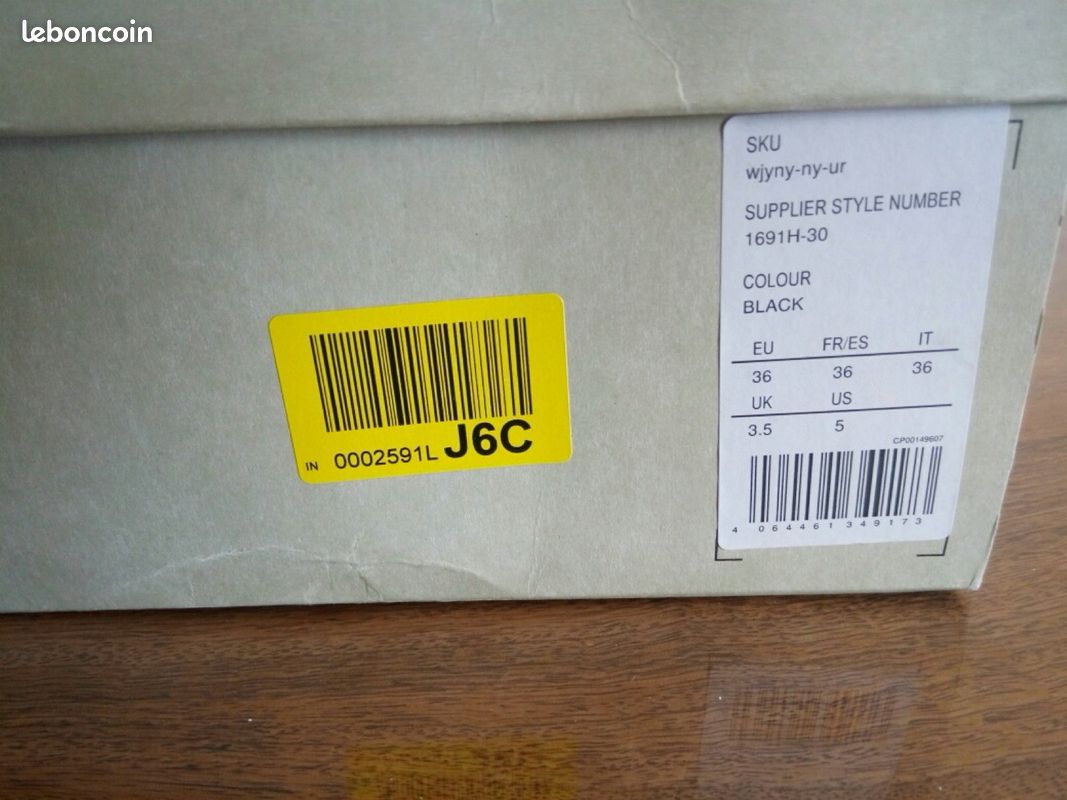 Bottes hautes noires neuves (image 7)
