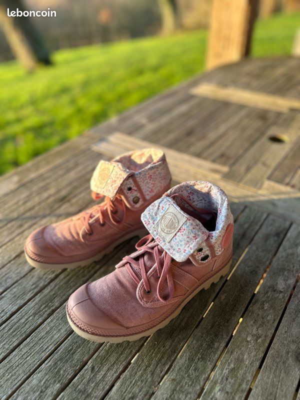 Palladium femme couleur rose 38 Chaussures