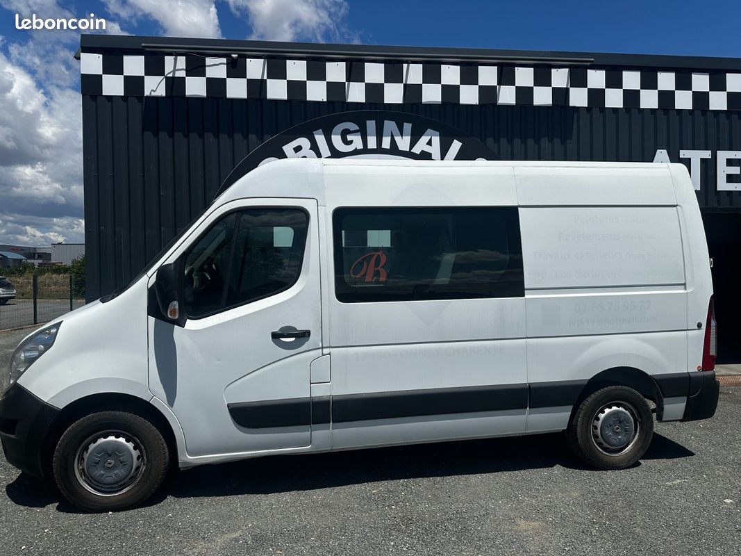 Renault Master III Fourgon RENAULT MASTER cabine approfondi 7 places L2 H2 (14 083HT) (image 12)
