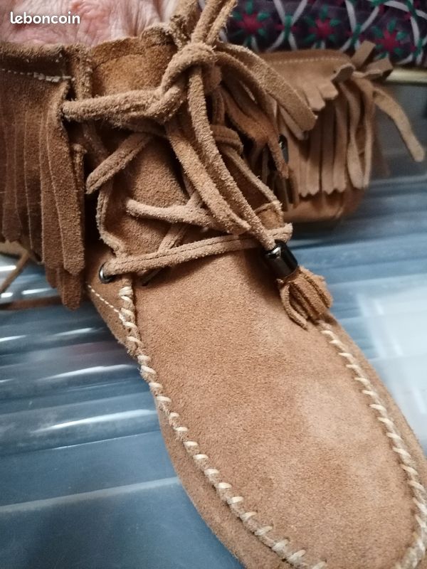 Mocassins à Franges en daim (image 2)
