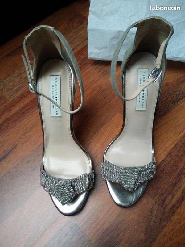 Sandale Talon Aiguille 13,5 cm Georgia May Jagger x Morgan Angie