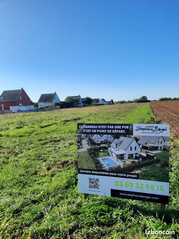 Terrain à bâtir de 504 m² à DESSENHEIM (68) · 100 000 €