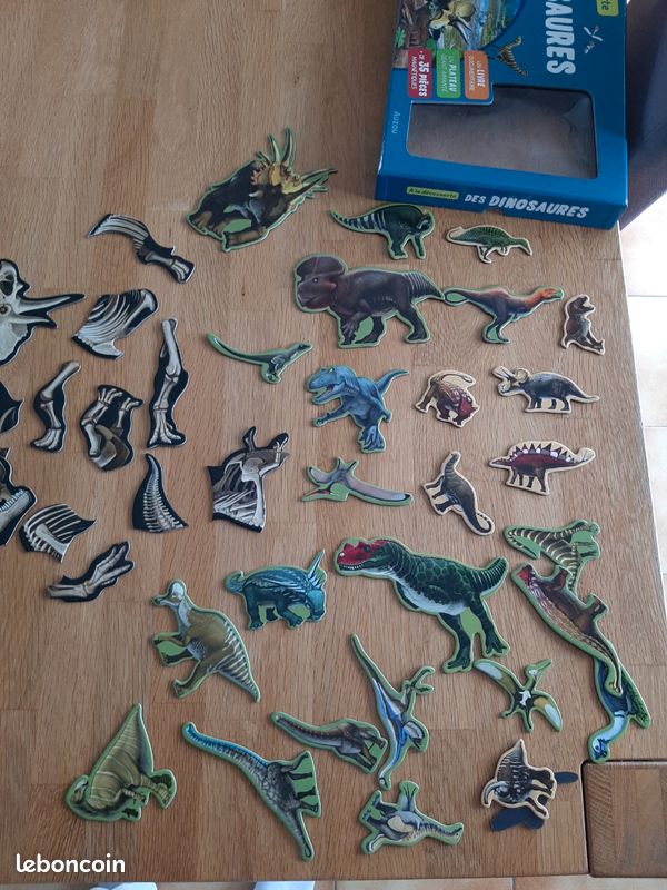 Dinosaures magnétiques plateau +livre (image 19)
