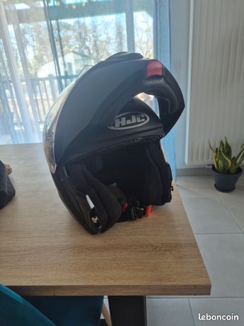Casque Moto Modulable HJC I90 – Noir Semi-plat – Taille L – Modèle D'expo Neuf