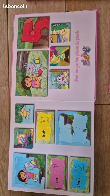 Lot de 5 livres Dora l'exploratrice collection mes livres découvertes Je compte (image 3)