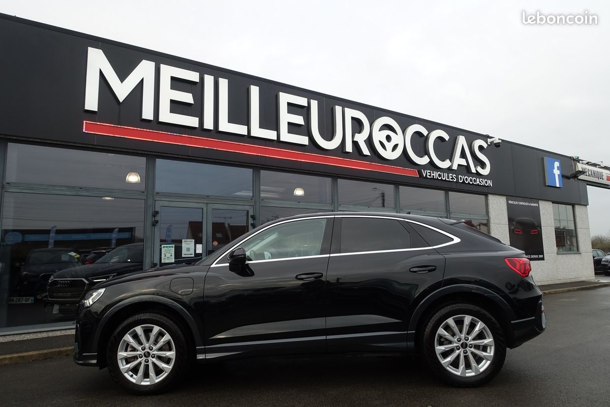 Q3 Sportback 45 Tfsi e S-Tronic 245ch Hybride Rechargeable Virtual cockpit/Cuir chauffants/Gps Europe/Caméra/Carplay/Hayon électrique/1*Main/Garantie 12 mois (image 2)