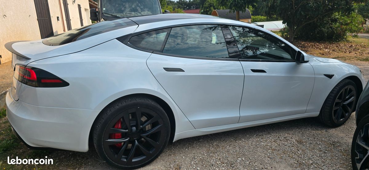 TESLA, MODELE S PLAID, 1ère main de 05/2023, 34710 km (image 1)