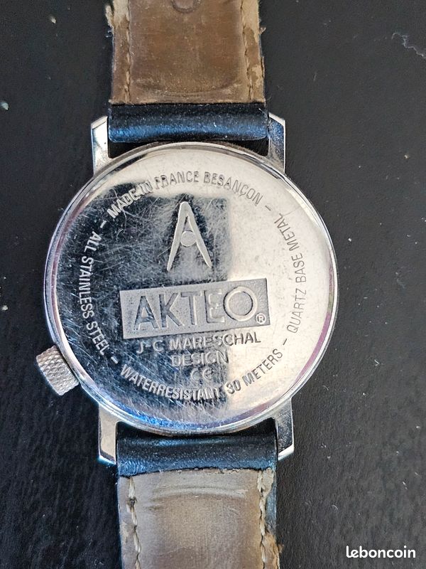 Akteo Mareschal Akteo Watch Montre AKTEO J-C MARESCHAL DESIGN Made