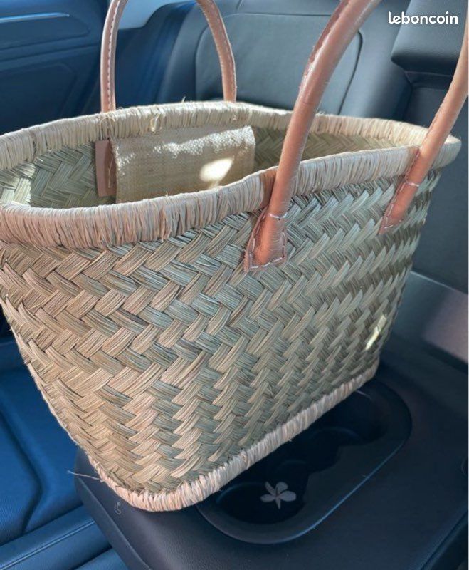 Sac panier en osier (image 5)