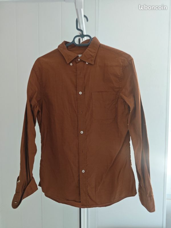 Chemise marron Celio M (image 1)