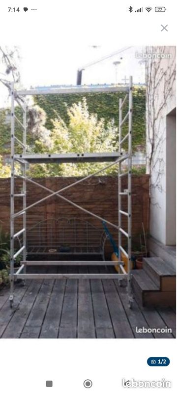 Échafaudage 3m80 (image 1)