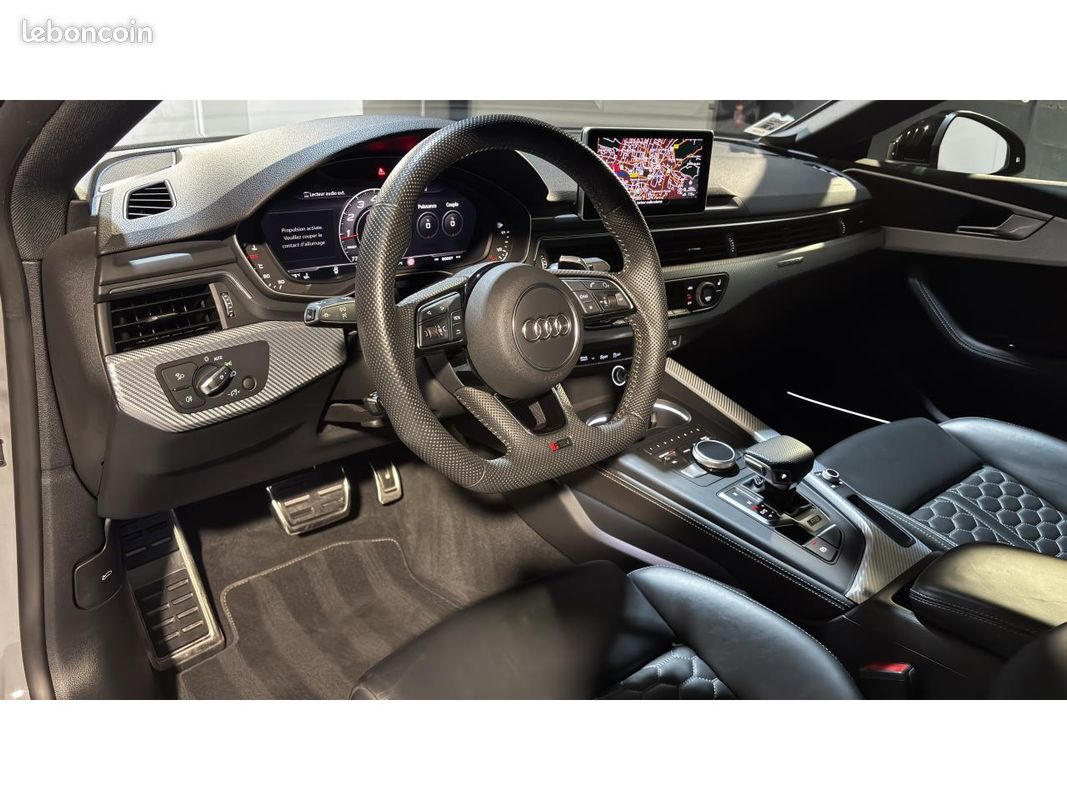 AUDI RS5 SPORTBACK Quattro 2.9 V6 TFSI Tiptronic - PPF MAT - RESSORTS COURTS (image 8)