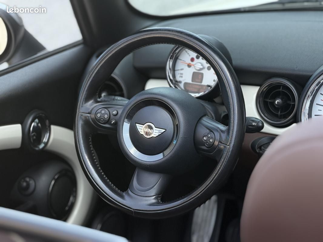 Mini Cooper S R57 CABRIOLET 1.6 184 CH PACK CHILI BVM6 / SUPERBE ETAT (image 18)