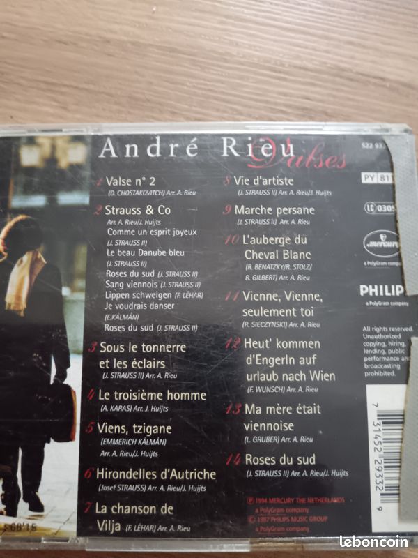 Cd classique André Rieu (image 2)