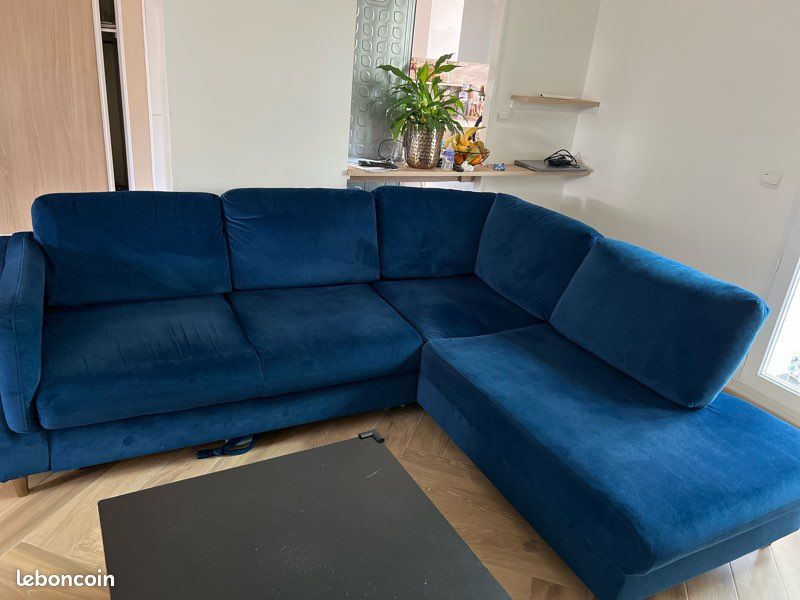 Vente Canapé contemporain d’angle convertible en L (image 4)