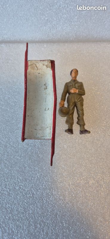 Camion De Pompiers Français Brancard Starlux Mini 1/50 - Neuf Ancien Stock - Pièce Collector Années 70/80