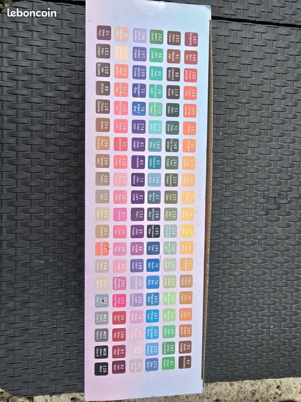 Lots de 100 markers à eau (image 1)