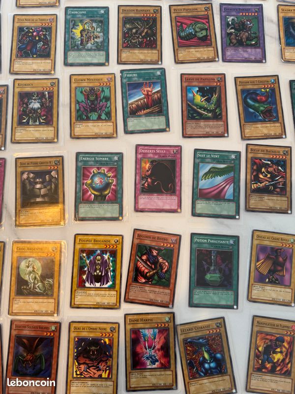 Lot 97 cartes Yu-Gi-Oh françaises 1ère édition — dont Dragon Blanc, Sœurs de Harpie, Monster Reborn (image 13)