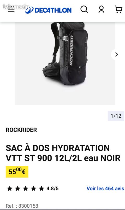 Rockrider Sac Hydratation Vtt MOUNTAIN BIKE HYDRATION BACKPACK ST