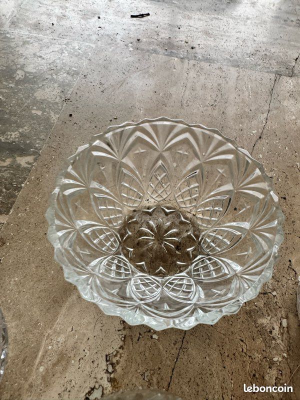 Lot 7 coupelles vintage en verre (image 10)