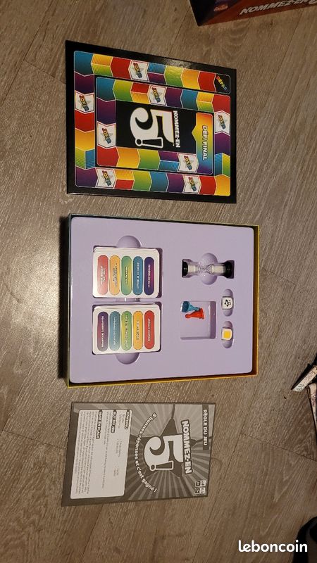 Jeu de société Nommez en 5 (image 1)