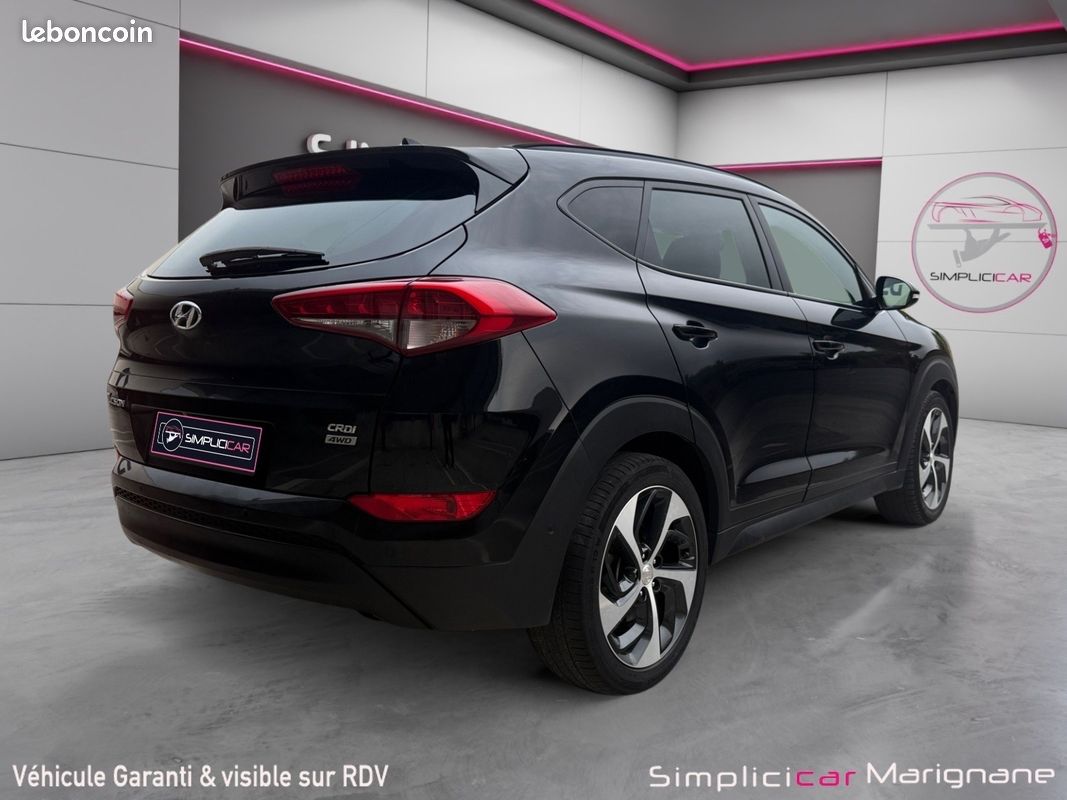 HYUNDAI TUCSON 2.0 CRDi 185 4WD BVA Executive - Toit ouvrant - Volant chauffant - Sièges chauffants AV AR - 2eme M (image 3)