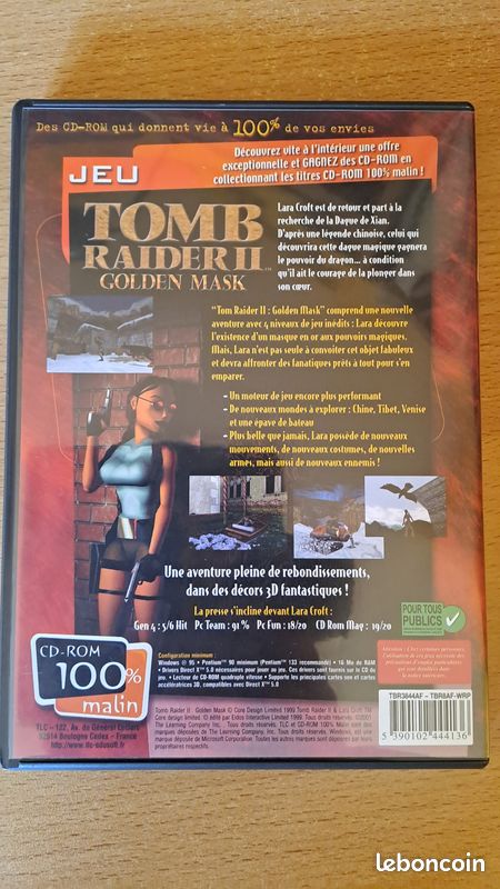 Tomb Raider II Golden Mask jeu pour PC (image 4)