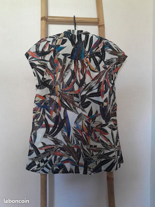 COMME NEUVE TRES chic Blouse marque Luisa Spagnoli EUR 149,00 - FR