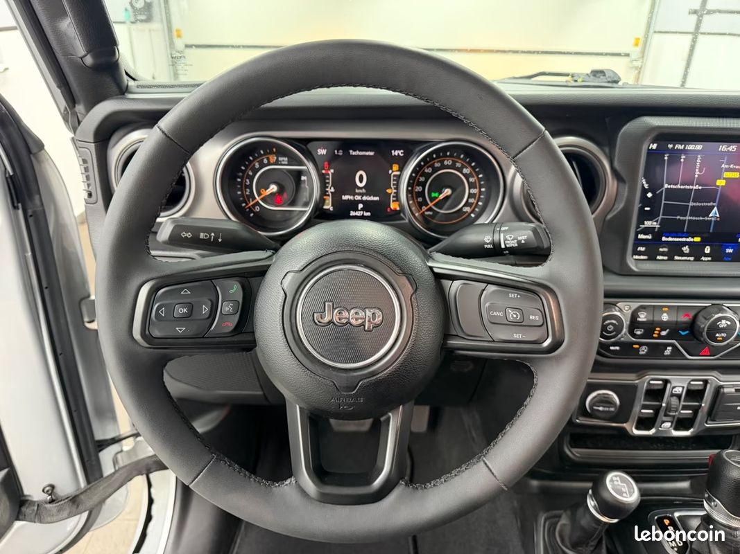 Jeep GLADIATOR Willys Sport 3.6 V6 284 ch BVA8 4x4 – Alpine – Navigation – Freedom Top (image 27)