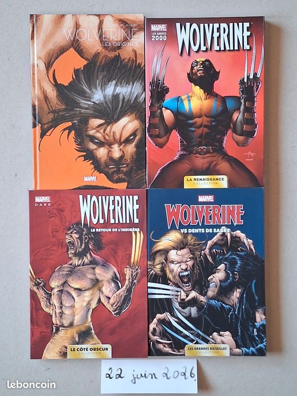 Wolverine - Marvel - Lot de 4 livres (image 1)