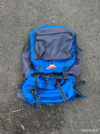 Grand Sac à Dos Old Navy Bleu Marine - Multi Poches, Protection Ordinateur - 18x6x12 - Occasion