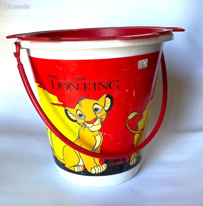 Seau en plastique Berchet : Le roi Lion (image 1)