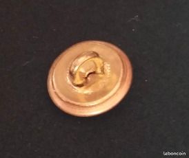 Bouton d'uniforme de la marine nationale - Doré - 13 mm (image 2)