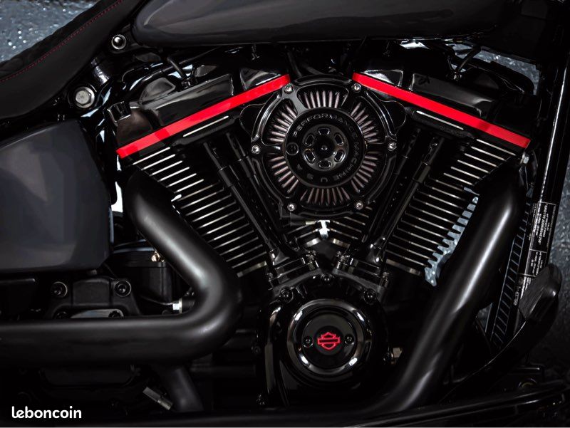 Harley-davidson fat boy 114 – préparation melk motorcycles – état neuf – 1 800 km (image 2)