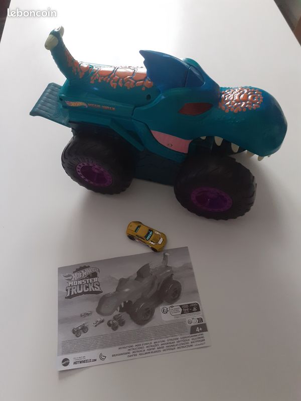 Gros voiture Dino hotweels avale voiture (image 1)