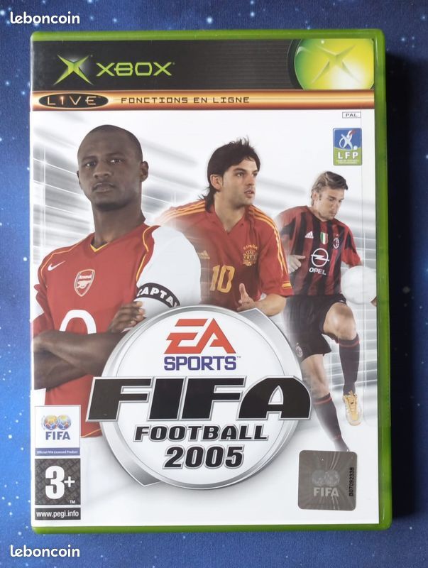 FIFA 2005 Sur Xbox – Version Française Complète, Neuf Sous Blister – Édition Microsoft