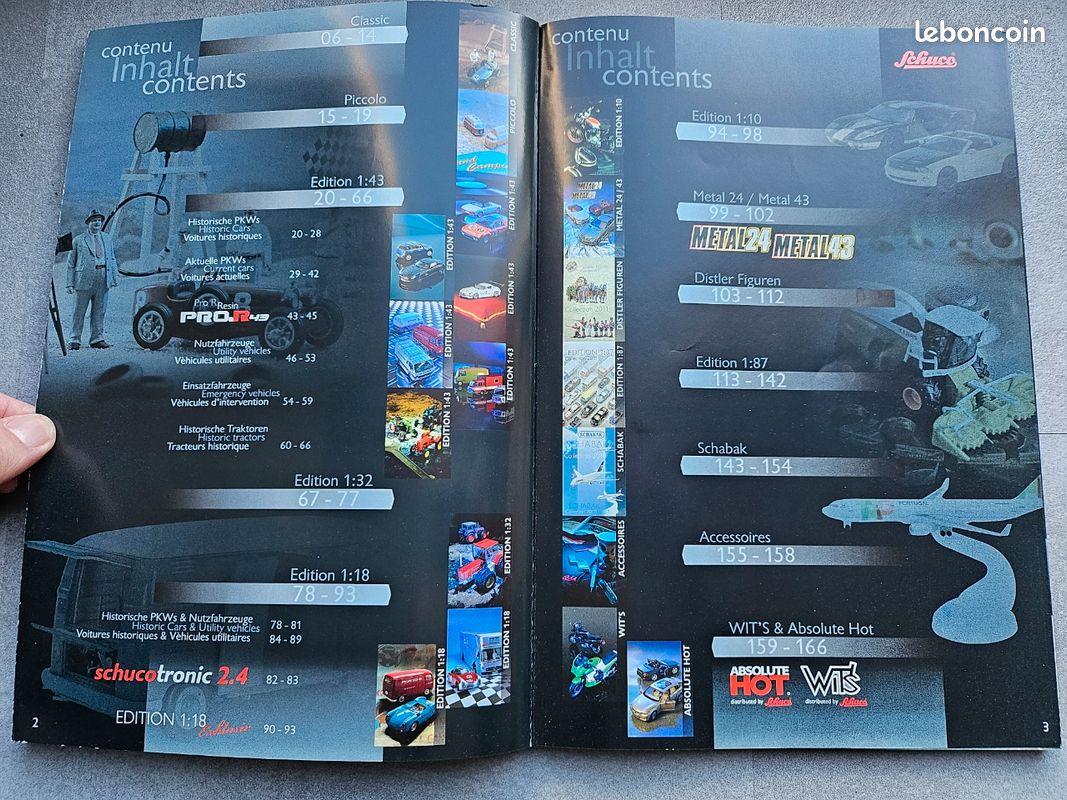Catalogue De Collection SCHUCO Avions 2003 - 27 Pages En Très Bon état - Edition Allemande