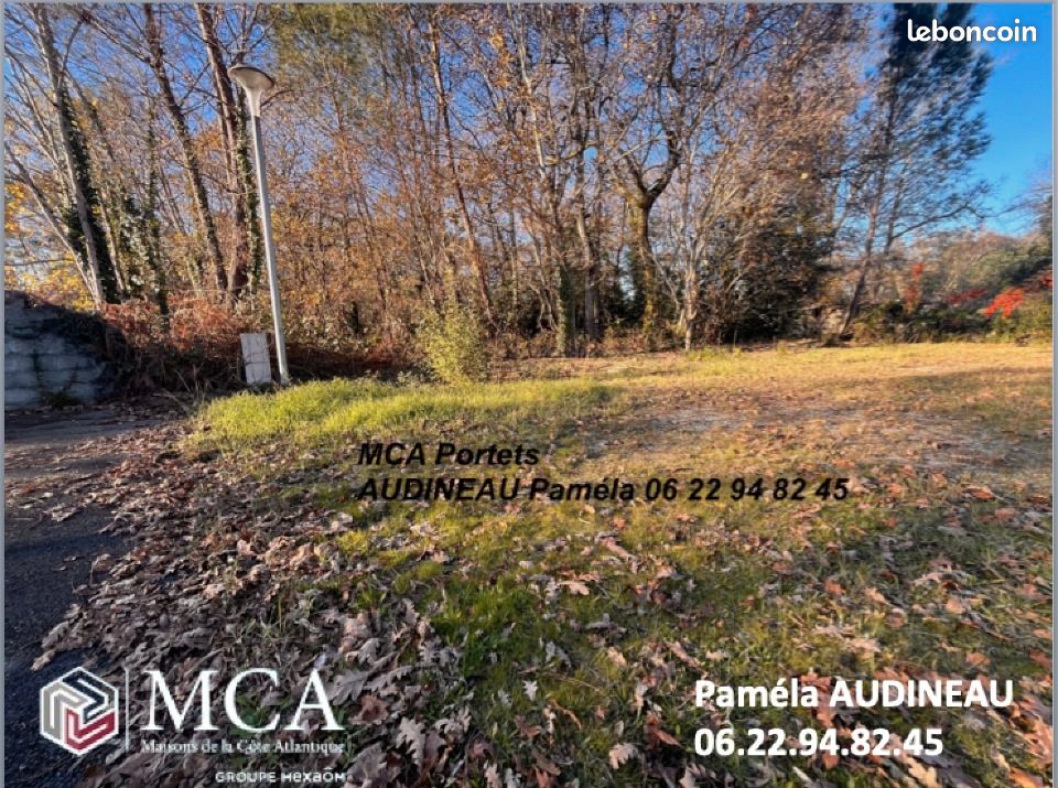 Terrain 1 000 m² Landiras · 104 000 €