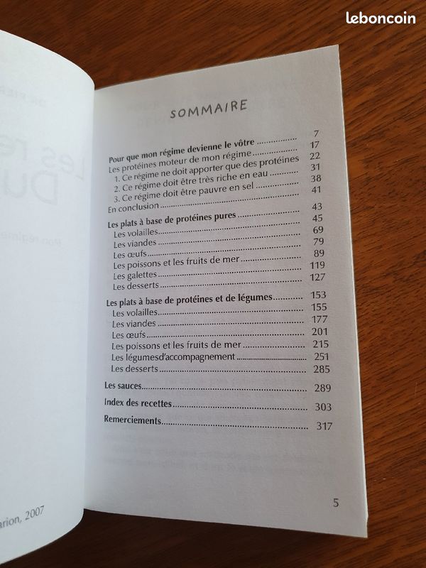Livre Les recettes du Dr. Pierre Dukan (Bien-être) (image 3)