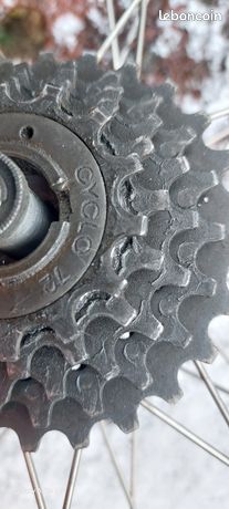 Cassette Vélo Mavic CR601 9 Vitesses 11-21 Dents – NOS Neuve Stock, Made In France, Pièce Vintage