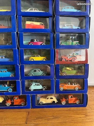 Petite Voiture Miniature Tintin à L'unité - Échelle 1:43, Occasion, état à Vérifier