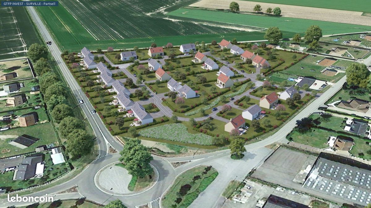 TERRAIN A BATIR - SURVILLE - 800m² - viabilisés proche Louviers · 55 000 €
