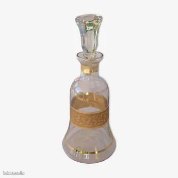 Carafe vintage dorée à l’or fin (image 1)