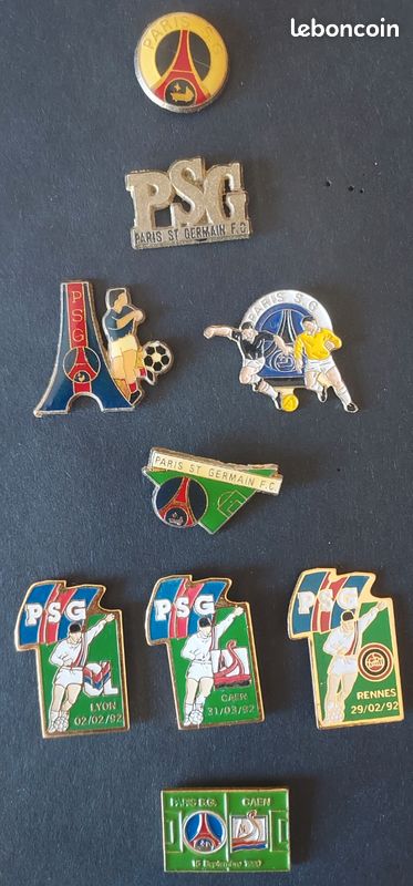 Lot pin's collection PARIS SAINT GERMAIN vintage (image 1)