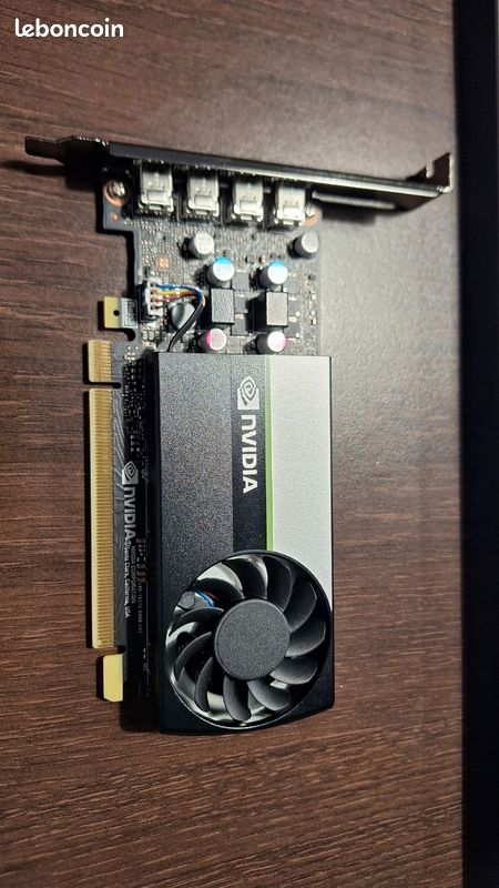 PNY carte graphique NVIDIA T1000 4 Go GDDR6 (VCNT1000-SB
