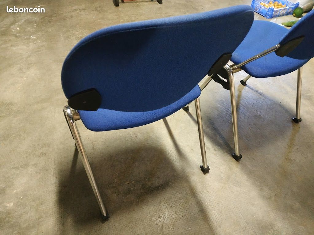Deux chaises de réunion (image 3)