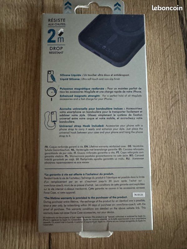 Coque Renforcée Silicone Compatible Magsafe Pour Iphone 15 Pro Max Force Case (image 8)