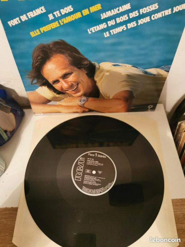Philippe Lavil –Elle préfère L'amour En Mer. Disque vinyl 33t - CD - Musique